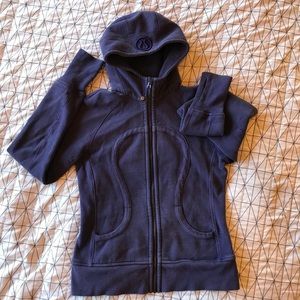 Lululemon purple scuba hoodie. Size 8.